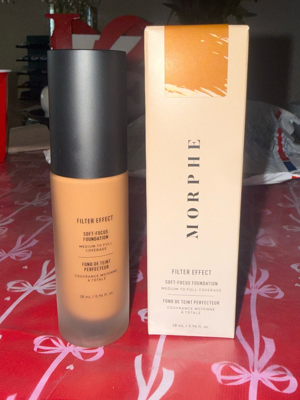Morphe Filter Effect Soft-Focus Foundation - Shade: Tan 21